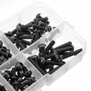 Suleve M4CH2 M4 Stainless Steel Allen Bolt 4-20mm Button Head Hex Socket Screw Metric 120pcs