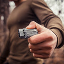 IPRee 120db EDC Emergency Aluminum Whistle Camping Survival Keychain Kit