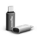 Rocketek Type C Female To Micro USB Male Charging OTG Adapter Converter for Phones Macbook PC Tablet