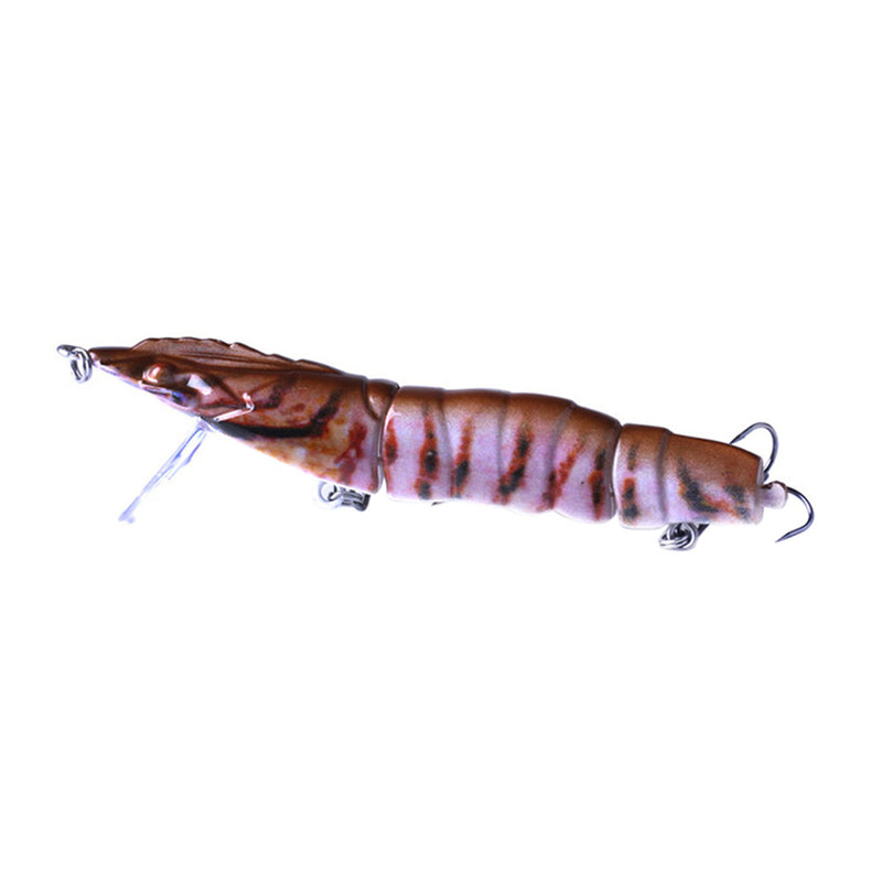 JM013A 1Pc 11cm/16.7g 3 Section Shrimp Lure Fishing Lure Minnow Lure Artificial Hard Bait