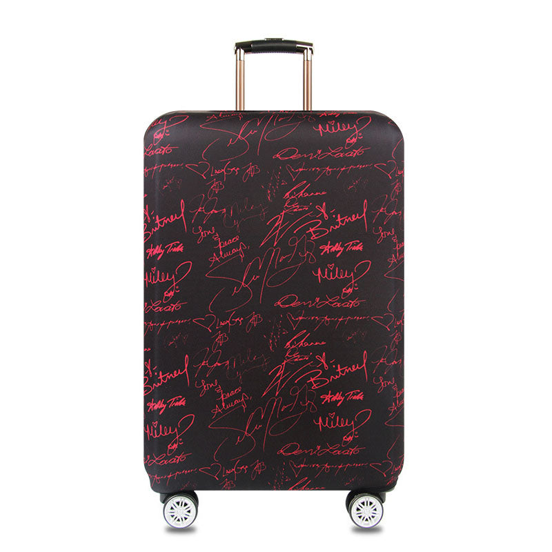 Honana Graffiti Style Elastic Luggage Cover Trolley Case Cover Durable Suitcase Protector 18-32Inch