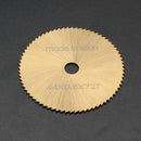 Drillpro SW-B2 6pcs HSS Circular Saw Blades Set Titanium Coated Saw Blade for Rotary Tools