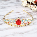 Wedding Jewelry Pageant Crown Headband Crystal Rhinestone Princess Head Hair Crown