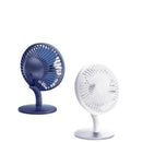 LyRay USB Desktop Fan Mini Office Mute Fan Air Circulation Automatic Frequency with 2000mAh Battery Capacity