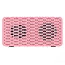 BT506 Wireless LED Display Mini Mirror Screen Double Alarm Clock Bluetooth Speaker for Mobile Phone Laptop