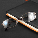 Anti-fatigue Progressive Multi-focus Reading Glasses Foldable Metal Frame Anti-blue Mini Vintage Reading Glasses
