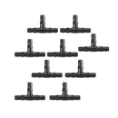 22Pcs/Set 25m Hose Outdoor Mist Coolant System Automatic Sprayer Plant Watering Sprinkler Quick Connector Nozzles Kits Drip DIY Garden Irrigation System