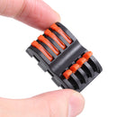 SPL-4 CH4 Quick Terminals Wire Connector Push-on connector Rail Terminal Block