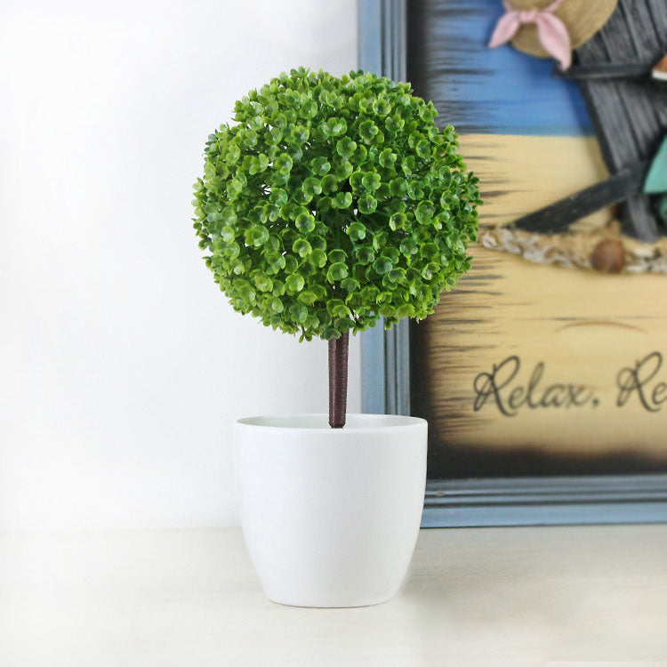 Office Decorative Trees Potted Plant Potted Pot Decorative Decoration