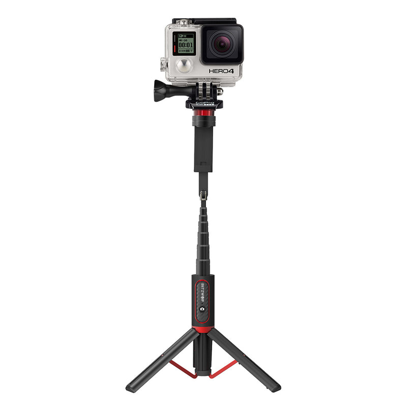 BlitzWolf BW-BS10 Sport All In One Portable Tripod Selfie Stick with 1/4 Screw Port for Camera Mobile Phones