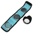 58mm UV CPL ND4 Circular Polarizing Filter Kit Set With Lens Hood For Canon Camera