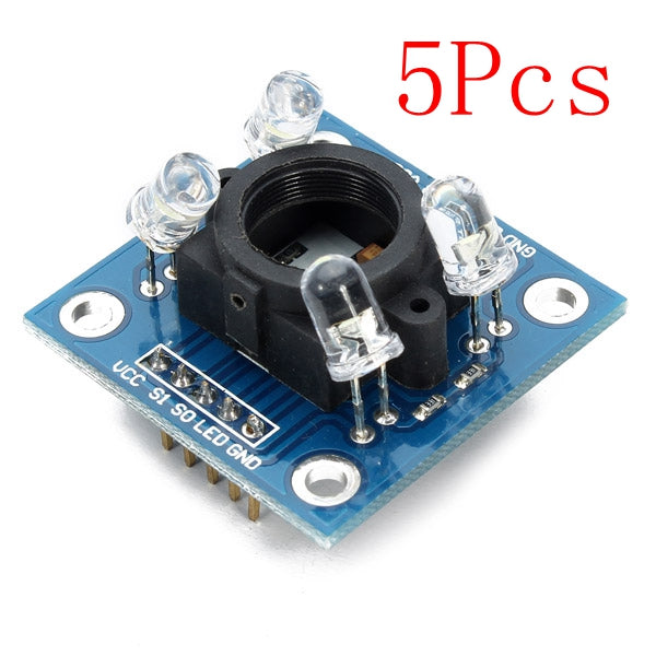 5Pcs GY-31 TCS3200 Color Sensor Recognition Module For 5
