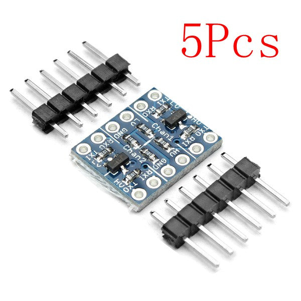 5Pcs Two Channel IIC I2C Logic Level Converter Bi-Directional Module