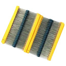 Pack of 2000PCS Precision Metal Film Resistors Assortment Kit Set 1ohm-10mohm 1/4W