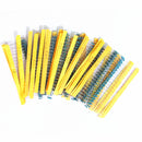 Pack of 2000PCS Precision Metal Film Resistors Assortment Kit Set 1ohm-10mohm 1/4W