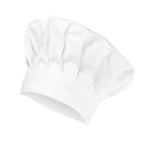 Unisex Chef Hat Adjustable Cook Hat Baker Hat Elastic Cap White