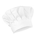Unisex Chef Hat Adjustable Cook Hat Baker Hat Elastic Cap White