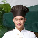 Men Women Hotel Cafe Restaurants Cooking Comfortable Elastic Design Adjustable Kitchen Baker Chef Cap Hat Catering 5