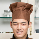Men Women Hotel Cafe Restaurants Cooking Comfortable Elastic Design Adjustable Kitchen Baker Chef Cap Hat Catering 5