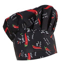 Cooking Chef Cap Kitchen Baker Chef Elastic Cap Hat Catering