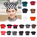 Cooking Chef Cap Kitchen Baker Chef Elastic Cap Hat Catering
