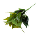 Pack of 2pcs Artificial Leaf Plants Silk Foliage Grass Garden Decor Green