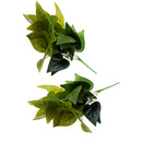 Pack of 2pcs Artificial Leaf Plants Silk Foliage Grass Garden Decor Green