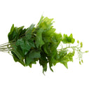 Artificial 9 Fork Sweet Potato Leaf Plants Silk Foliage Grass Decor Green
