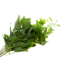 Artificial 9 Fork Sweet Potato Leaf Plants Silk Foliage Grass Decor Green