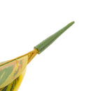 Artificial 10-Fork Gladiolus Leaf Plants Silk Foliage Grass Decor Yellow