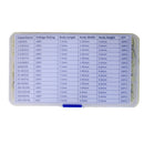 300Pcs 15 Value (Each of 20Pcs) Electrolytic Capacitors Assortment Box Kit