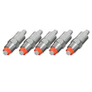5Pcs/set Steel Thread Pig Hog Automatic Nipple Drinker Waterer Goat Dog New