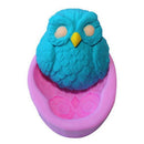 3D Owl Silicone Cake Mold Fondant Mould Decorating Ice Paste Baking Tool DIY