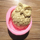 3D Owl Silicone Cake Mold Fondant Mould Decorating Ice Paste Baking Tool DIY