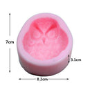 3D Owl Silicone Cake Mold Fondant Mould Decorating Ice Paste Baking Tool DIY