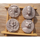 Ancient Coin Silicone Fondant Mould Cake Ice Paste Mold Baking Deco Tool DIY