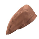 Fashion Unisex Chef Hat Catering Baker Cook Duckbill Beret Golf Cap Light Coffee