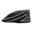 Fashion Unisex Chef Hat Catering Baker Cook Duckbill Beret Golf Cap White Stripes