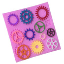 Steam Punk 11 Tools Silicone Fondant Mould Cake Ice Paste Mold Cake Baking Decor Bakery Use