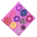 Steam Punk 11 Tools Silicone Fondant Mould Cake Ice Paste Mold Cake Baking Decor Bakery Use