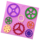 Silicone Cake Mould Muffin Pudding Pastry Chocolate Mold-8 Steam Punk Tools