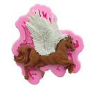 Winged Horse Silicone Cake Mold Fondant Mould Birthaday Cake Decorating Ice Baking Tool DIY