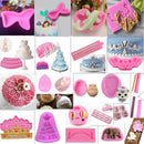 Silicone Cake Mould Muffin Fondant Mold Small Palms Shape Chocolate Baking