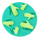 Silicone Cake Mould Muffin Fondant Mold Small Palms Shape Chocolate Baking