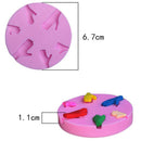 Silicone Cake Mould Muffin Fondant Mold Small Palms Shape Chocolate Baking