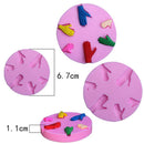 Silicone Cake Mould Muffin Fondant Mold Small Palms Shape Chocolate Baking