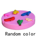 Silicone Cake Mould Muffin Fondant Mold Small Palms Shape Chocolate Baking