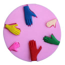 Silicone Cake Mould Muffin Fondant Mold Small Palms Shape Chocolate Baking