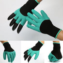 Garden Gloves for Digging & Planting with ABS Plastic Claws Gardening Gloves