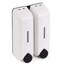 350ml Double Soap Bathroom Shampoo Lotion Holder Pump Action Dispenser